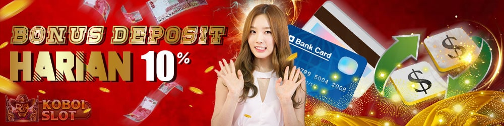 BONUS DEPOSIT HARIAN 10%